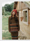 Vintage Ethnic Style Tassel Sweater + Skirt 2pcs Set