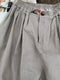 Solid Color Linen Bloomers