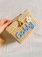 Mini Straw Bag With Customized Name