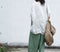 Naturecore Linen Cross-Body Shoulder Bag