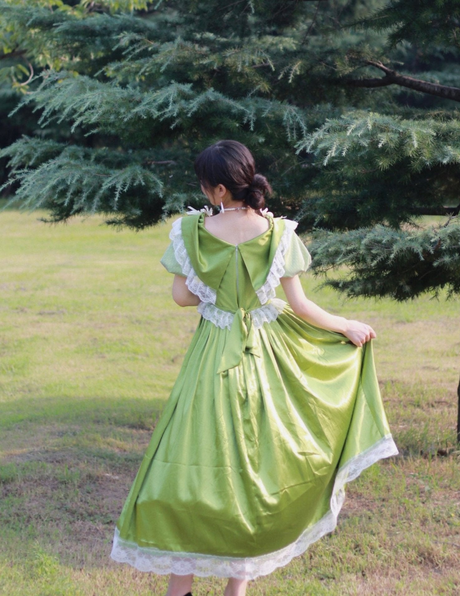 Tessan Dress Patterned