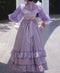 Victorian Lace Trim Dress