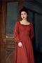 2 Way Red Belted Dress