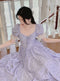 Fairy Puffy Lace Sleeves Princess Dress
