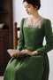 Royal Victorian Corduroy Dress