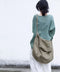 Naturecore Linen Cross-Body Shoulder Bag