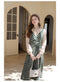 Vintage Classic Fake 2pcs Dress