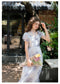 Romantic Butterfly Halter Neck Dress