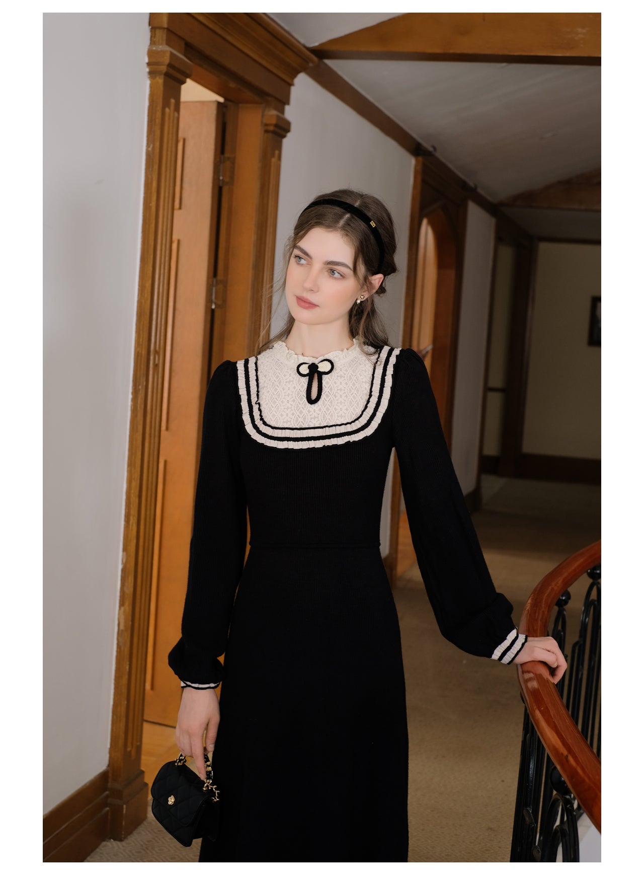 Vintage Lace Patchwork Dress The Cottagecore