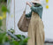 Naturecore Linen Cross-Body Shoulder Bag