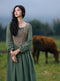 Prairie Vibe Countryside Dress (kerchief included)