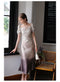 Elegant Satin Dress