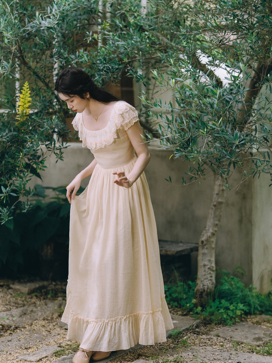 yellow tiered dress Light Yellow Tiered Ruffled Tulle Long Dress – Dressesforparty