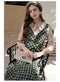 Vintage Classic Fake 2pcs Dress
