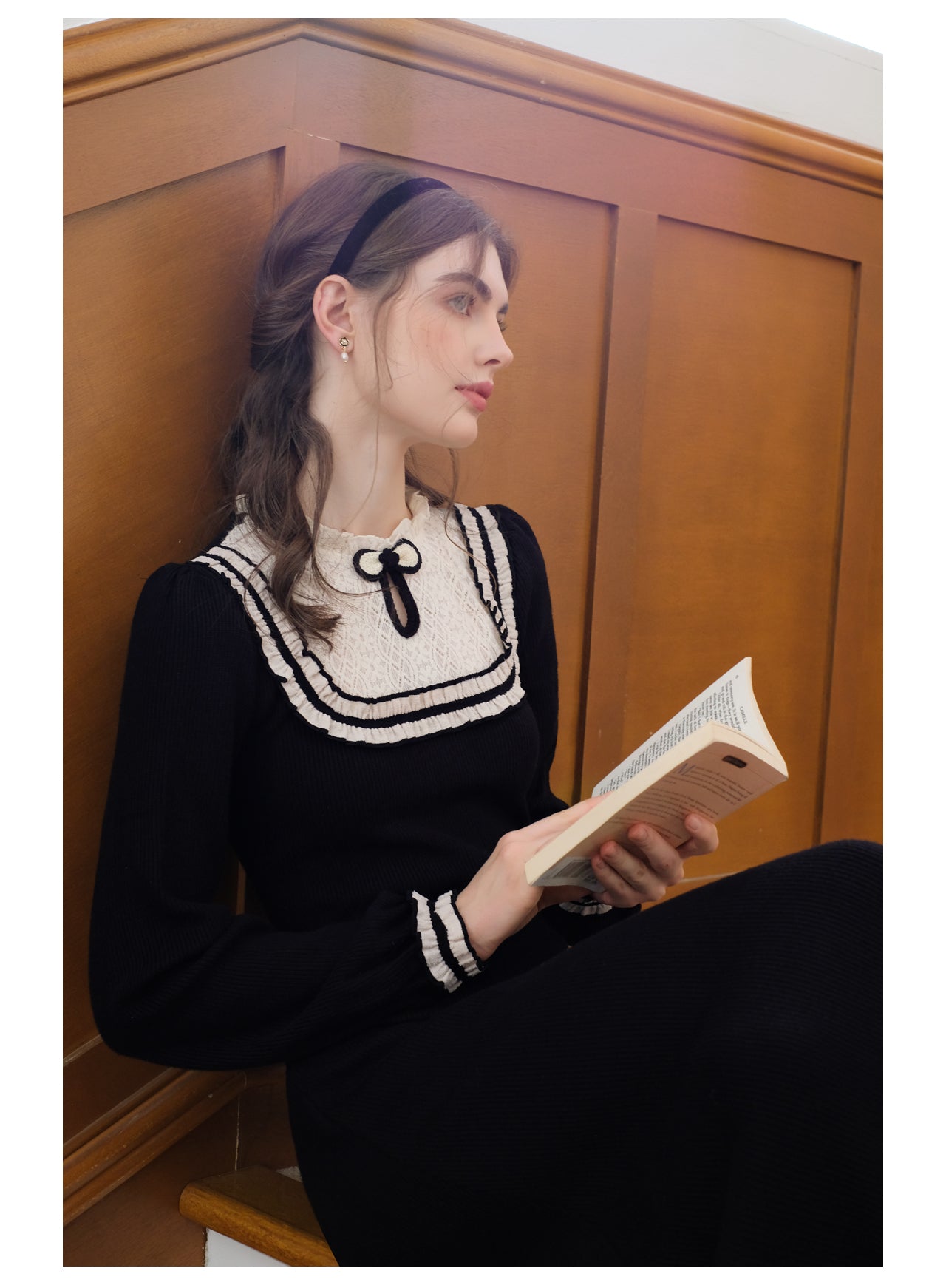 Vintage Lace Patchwork Dress The Cottagecore