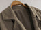 Naturecore Cotton Linen Trench Coat