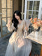 Fairycore Tulle Hem Dress