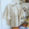 Quality Linen Flared Lace Sleeved Shirt
