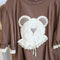 Cute Bear Cotton T Shirt