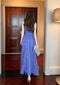 V Neck Ruffled Prom Dress