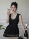 Elegant Pearl Neck Dress