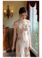 Cottagecore Print Dress / Fairy Bolero