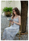 Fairy Romantic Beaded Slip Dress + Long Chiffon Cardigan