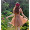 Cottagecore Romantic Mini Dress