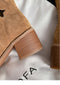 Hollow-Out Stars Cowhide Leather Boots