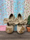 Adorable Handmade Irregular Bear Bow Shoes