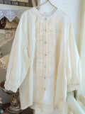 Quality Cotton Embroidered Lace Top
