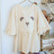 Cute Bear Cotton T Shirt