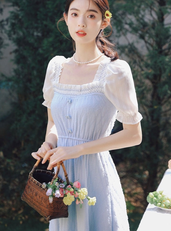 Princesscore Puffy Sleeve Dress The Cottagecore