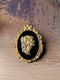 Antique Portrait Brooch