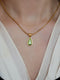 Cymophane Teardrop Necklace