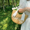 Customize Your Own Bags! Customizable Name Straw Bag