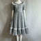 Customized Vintage Lace Trim Ruffled Collar Dress