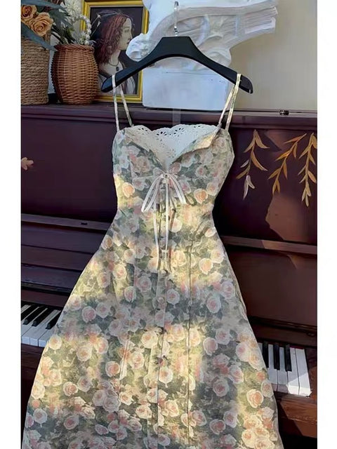 Romantic Lace Dress - The Cottagecore