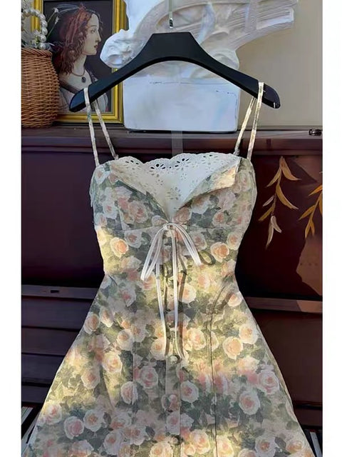 Romantic Lace Dress - The Cottagecore