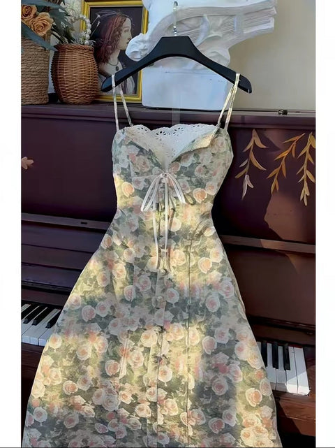 Romantic Lace Dress - The Cottagecore