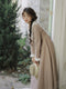 Lace Collar Linen Period Dress