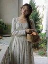 Naturecore 100% Cotton Vintage Dress