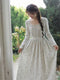 Naturecore 100% Cotton Vintage Dress