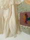 Embroidered Lace Cape Cotton Blouse