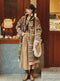 Jacquard Long Cardigan