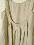 Quality Linen Pinafore Dress