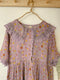 Farmcore Floral Drawstring Dress