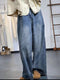 Wide Leg Denim Pants