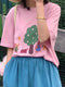 Soft Super Cute Cotton Print T Shirt
