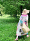 Forest Girl Unique Patchwork Dress Slip